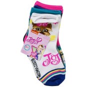Wholesale - 5pk JOJO LOVE YOURSELF CREW SOCKS SIZE 4-6, UPC: 193159224196